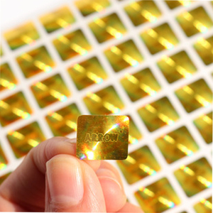 China precio de fabrica nueva costumbre rollo adhesivo etiquetas de seguridad void tamper anti - Fake holograma etiquetas etique - Product Image 6