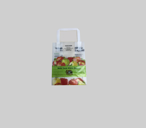 tri fold handle plastic bags with square bottom in Vietnam - Product Image 2