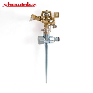 Arrosoir automatique à Impact en métal, tuyau de jardin avec pointes à 2 voies en métal - Product Image 2