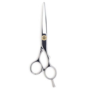 กรรไกรซอยผมสแตนเลสมือขวาเคลือบสีฟ้ามีด้ามจับเซรามิกใบมีดคมสำหรับร้านตัดผมร้านเสริมสวย - Product Image 5