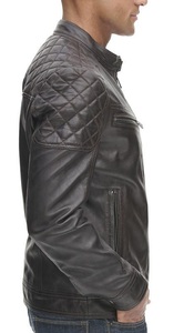 Chaqueta de cuero para hombre de calidad superior Prendas de abrigo de moda para una durabilidad cómoda y estilo clásico Diseñado por Biker Team - Product Image 5