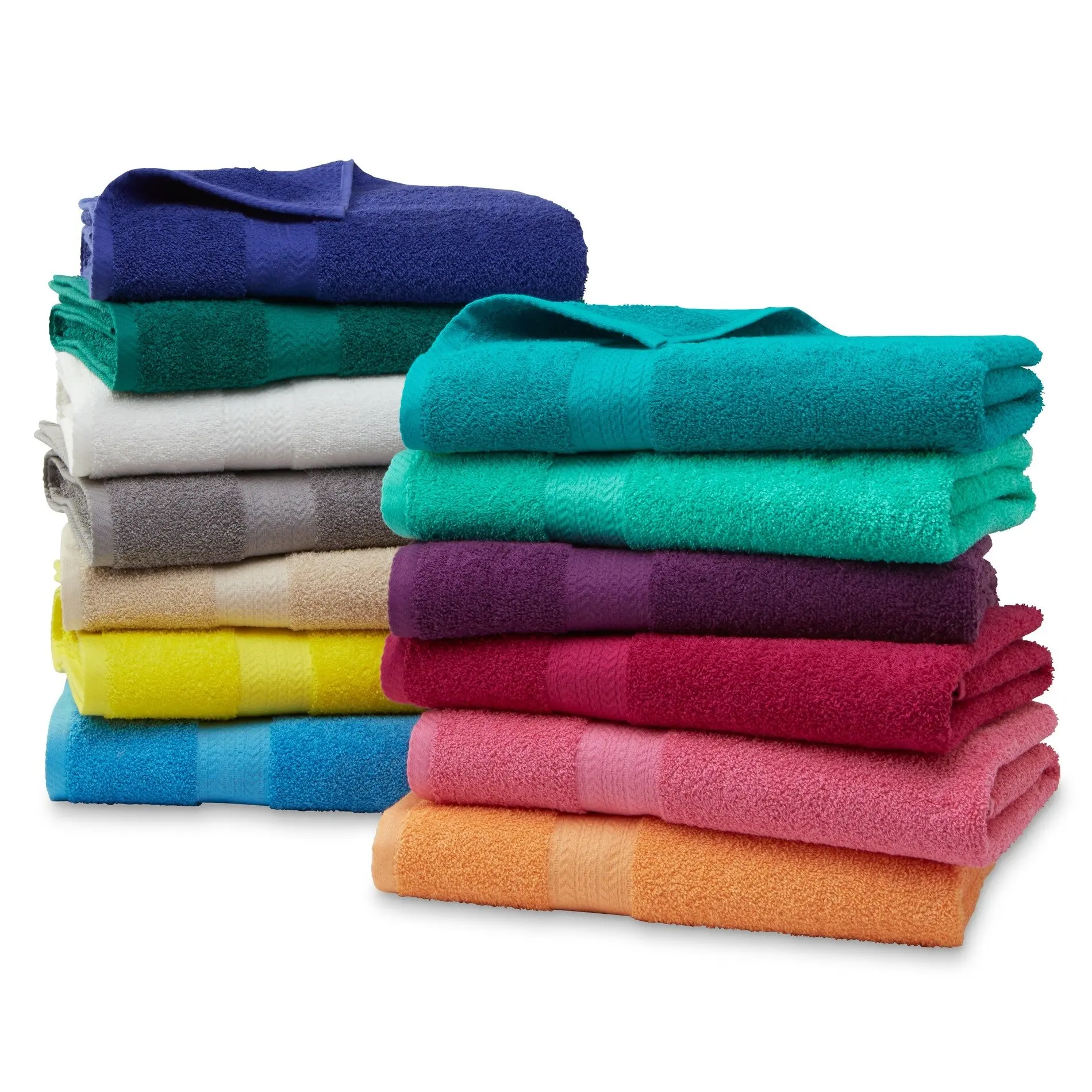 Banyo havlusu-100% pamuk mevcut tüm renk banyo havlusu