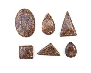 Jaspe de Mariyam naturel en vrac, Cabochons lisses multi-formes pour la fabrication de bijoux, Collection de pierres - Product Image 2