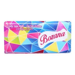 100% vir gin wood pulp facial tissue paper (Bozana) - Product Image 3
