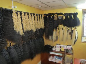 Extensiones de cabello humano indio UNISEX, mechones de pelo ondulado suelto sin procesar, REMY Virgen sin procesar - Product Image 5