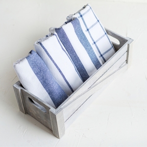 ผ้าขนหนูผ้าฝ้ายลายทางสำหรับเล่นกอล์ฟและห้องครัวผ้าคอตตอนเนื้อนุ่ม100% ปรับแต่งรูปแบบได้ตามต้องการสำหรับทำความสะอาดอินเดีย - Product Image 2