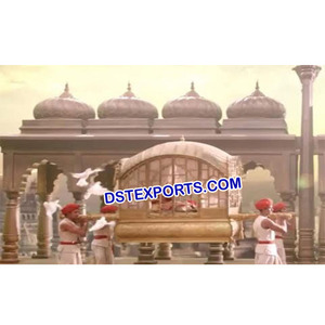 Doli de mariage Katrina, nouveau design, Palki de mariage couvert - Product Image 1