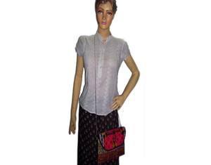 Bolso de mano de algodón bohemio indio hecho a mano, bolso de mano gitano para mujer, estilo Tribal Vintage bordado, lona versátil para todas las estaciones - Product Image 3