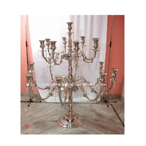 Candelabro de decoración de boda de estilo Vintage de calidad superior, centro de mesa, candelabro decorativo de precio más bajo para el hogar - Product Image 1