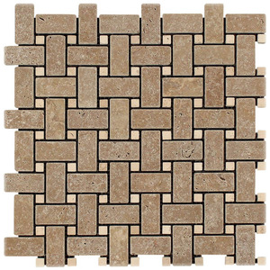 Sản Xuất Mới Mô Hình Trang Trí Sang Trọng Bán Hot Thổ Nhĩ Kỳ Travertine Khảm Tumbled Từ Thổ Nhĩ Kỳ CEM-T-MOS-01-01 - Product Image 5