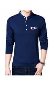 Top Design Custom logo Men Fully Customized Your logo Cheap rate plain Blank Full <b>arm</b> t-shirt Polo Shirt Round Neck - Product Image 3