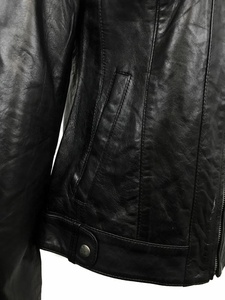 Chaqueta de Motocicleta de Piel de Oveja para Mujer, Elegante, Ajustada, Ligera, Impermeable, de Secado Rápido, Cómoda, Estilo Urbano, para Uso Diario - Product Image 3