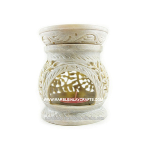 Decorative Soapstone Aroma <b>Oil</b> Diffuser, Fragrance <b>Oil</b> Warmer - Product Image 1