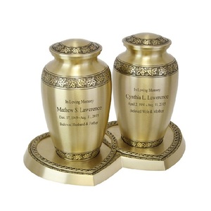 โกศใส่ศพทำจากทองเหลืองขนาดใหญ่อุปกรณ์เสริมสำหรับขี้เถ้า - Product Image 1