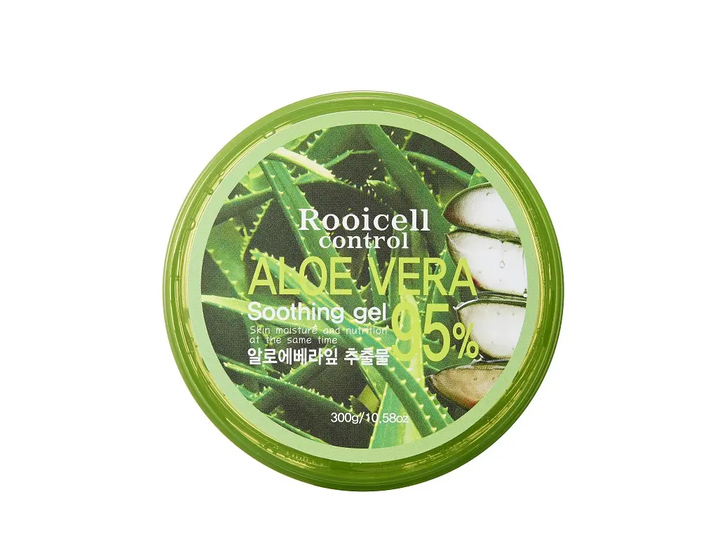 ISO22716 GMP Gel lenitivo all'aloe Vera organico coreano 95% per viso e capelli 300g