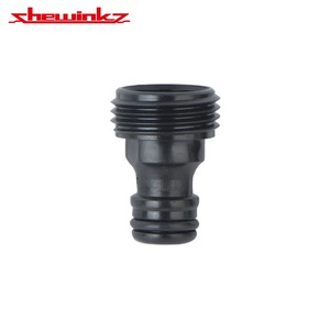 Conectores Rápidos de Plástico ABS para Manguera de Jardín, Adaptador de Acoplamiento Macho para Exteriores, Diámetro de 3/4'', Duradero y Fácil de Instalar - Product Image 2