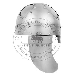 ชุดเกราะทหารนายทหารโรมันหมวกกันน็อคแสดงผลงานหัตถกรรมโลหะที่ใหญ่ที่สุดสวมใส่ได้ - Product Image 3