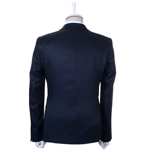 Nouvelle mode Viscose et polyester tissu tissé dernière conception costumes d'affaires Slim Fit Style luxe élite élégant hommes costume - Product Image 6