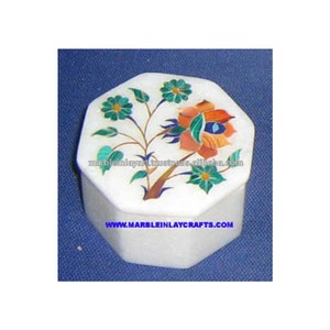 หินอ่อนฝังกล่องของขวัญคริสต์มาส - Product Image 1