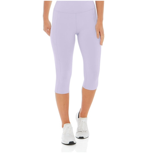 Eclipse Leggings de fitness minces pour femmes Pantalons de yoga imprimés avec détails de couture pour la course à pied Exercice de sport Techniques tricotées sans couture - Product Image 1