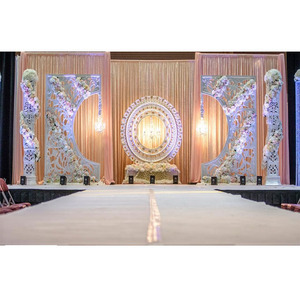 ที่โดดเด่นเอเชียงานแต่งงานเวทีกลับ-กรอบ Western ดูงานแต่งงานจัดงานแต่งงานเวทีกรอบตกแต่ง - Product Image 1
