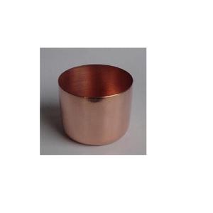 Plain Copper <b>Candle</b> <b>Holder</b> With Out Wax in <b>Mirror</b> Polish Also Available with Wax <b>Candle</b> Vessels <b>Candle</b> Accessories - Product Image 3