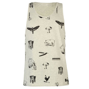 เสื้อกล้าม2025ทรงหลวมลำลองสำหรับผู้ชายพิมพ์ลาย - Product Image 1