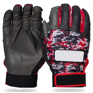 Wholesale Leather Soft Durable Baseball Batting Gloves