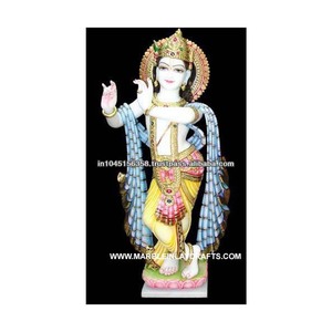 Estatua de Mármol del Dios Krishna - Product Image 1