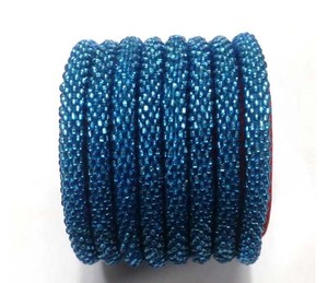 Pulseras de mujer con cuentas de vidrio hechas a mano de la mejor calidad, estilo moderno, multicolores, tejido, aniversario, precio competitivo, artículo de regalo - Product Image 5