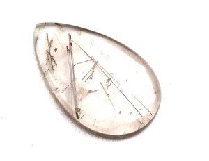 คูเปอร์ธรรมชาติ rutile อัญมณีหลวมรูปร่างลูกแพร์เรียบสำหรับทำเครื่องประดับคอลเลกชันหินสไตล์ตัด - Product Image 4