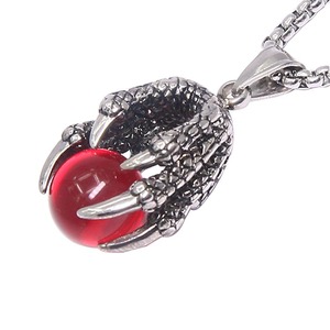 Negro Grande de la garra de águila colgante encanto Collar para hombre chicos - Product Image 2