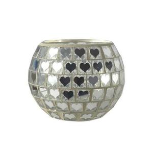 Bougeoir votif en mosaïque bougeoirs ensemble nordique chandeliers votifs en or conique de mariage bougeoir en métal pour Ho - Product Image 6