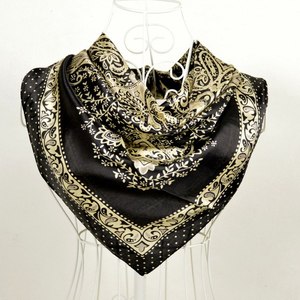 Best Seller Silk Scarf 100% Classic Women Scarf Low Cost Silk Scarf 2019 - Product Image 4