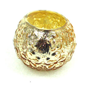 ตกแต่งบ้านปรอทสีแดง-ทองเชิงเทียนแก้วสำหรับงานแต่งงาน/งานปาร์ตี้ - Product Image 5