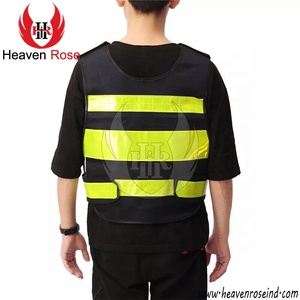 Best Safety Reflective <b>Black</b> Vest Reflective Breathable Safety Vest - Product Image 5