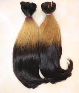 10A 12A grade mink virgin Brazilian 2 tone 3 tone Ombre human hair extensions straight 100% human hair from vietnam hair factor