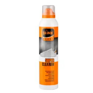 SUPER CLEANER SHOE CLEANER SPRAY FOR ALL LEATHERS SYNTHETIC TEXTILES SPORT SHOES SOFTENS STAIN AND DIRT AND CLEANS
