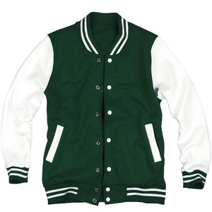 Custom Stand Collar <b>Bomber</b> <b>Jacket</b> for <b>Men</b> Winter <b>Varsity</b> Baseball College Letterman <b>Jacket</b> OEM Service Available - Product Image 1
