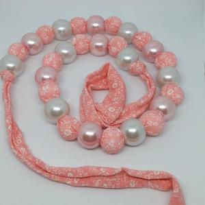 T shirt <b>Beads</b> <b>Necklace</b> Unique Handmade Collection - Product Image 1