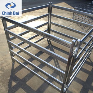 Panneaux portatifs durables forts de bétail galvanisés-bétail/vache/cheval/moutons clôturent des panneaux pour la construction - Product Image 1