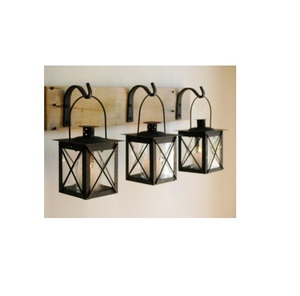 Beautiful <b>Black</b> Handmade Art India Hanging Metal <b>Lantern</b> for Home Office Wedding Decoration Metal Candle Holders & Candle Jars - Product Image 1