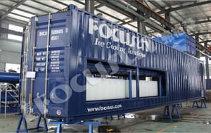 Focusun 18 toneladas fabrica <span class=keywords><strong>contenerizada</strong></span> de hielo en barras de mejor calidad - Product Image 2