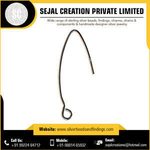 Pendientes de Plata de Ley 925, accesorios y componentes de joyería - Product Image 3