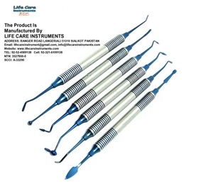 Instrumentos de colocación de compuesto Dental, equipo de limpieza y llenado de dientes Ce PK, 10 juegos de embalaje personalizado, Manual disponible - Product Image 1