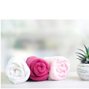 Ensemble de serviettes de bain tissées 100% coton doux à séchage rapide et sans azo couleurs personnalisées nouveau design sexy pour femmes à la mode - Product Image 5