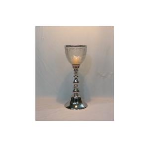 Hot Vantage Modern Hurricane candelabro centro de mesa para decoración del hogar y sala de estar para fiestas decoración de deshierbe - Product Image 1