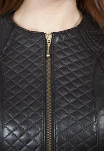 Chaqueta de cuero suave Flexible para mujer, transpirable, informal, a la moda, ligera, urbana, prendas de vestir exteriores, elegante, listo para viajar - Product Image 5