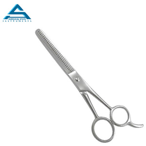 Nouveau design de ciseaux professionnels pour l'amincissement des cheveux, lame incurvée avec pointe pointue, vente en gros pour les salons de beauté - Product Image 5