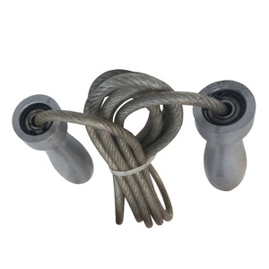 Reedot เชือกกระโดดสำหรับผู้หญิงผู้ชาย,เชือกกระโดดแบบถ่วงน้ำหนักสำหรับเด็กพร้อมด้ามจับอลูมิเนียม - Product Image 5